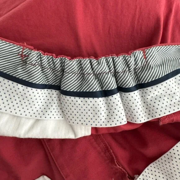 Talbots Heritage Cropped Ankle Pants 20W Red Cotton‎ Spandex NWT PT-2641 - Picture 14 of 14